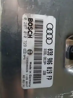 Piesă de schimb auto la mâna a doua unitate de control motor ecu pentru audi a4 berlina (8e) 1.9 tdi (96kw) referințe oem iam 038906019fp