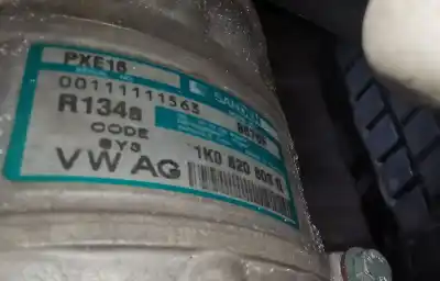 Pièce détachée automobile d'occasion compresseur de climatisation pour volkswagen golf plus (5m1) highline références oem iam 1k0820803q