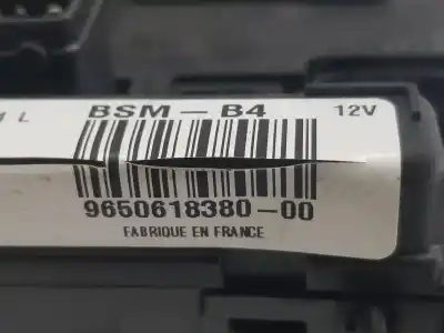Second-hand car spare part fuse box unit for citroen c2 c2 oem iam references 9650618380  9650618380