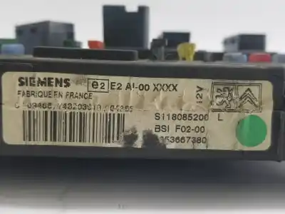 Second-hand car spare part electronic module for citroen c2 c2 oem iam references 9653667380  9653667380