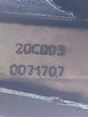 Peça sobressalente para automóvel em segunda mão caixa de velocidades por citroen c2 c2 referências oem iam 20cq03