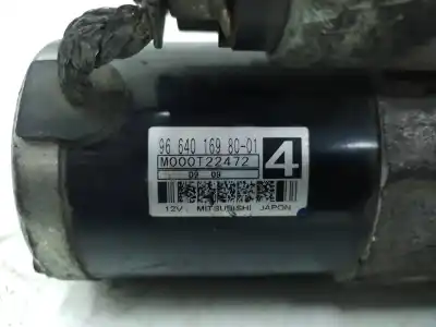 Peça sobressalente para automóvel em segunda mão motor de arranque por citroen c4 lim. exclusive referências oem iam 9664016980  m000t22472