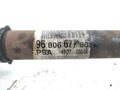 Pezzo di ricambio per auto di seconda mano trasmissione anteriore sinistra per citroen c3 picasso 1.6 16v hdi riferimenti oem iam 9680667780  3272ex