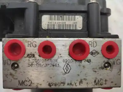 Pezzo di ricambio per auto di seconda mano abs per renault clio iii dynamique riferimenti oem iam 8200559749  0265231804