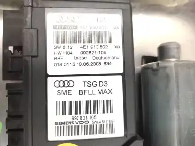 Pezzo di ricambio per auto di seconda mano alzacristalli anteriore destro per audi a8 (4e2) 4.2 quattro riferimenti oem iam 4e0837462b  