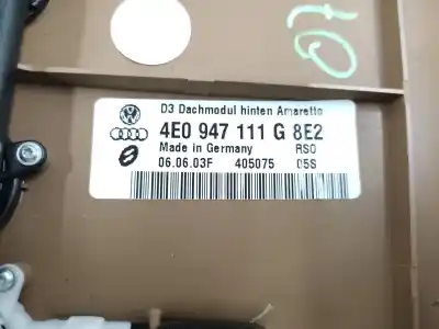 Pezzo di ricambio per auto di seconda mano luce interna per audi a8 (4e2) 4.2 quattro riferimenti oem iam 4e0947111g  