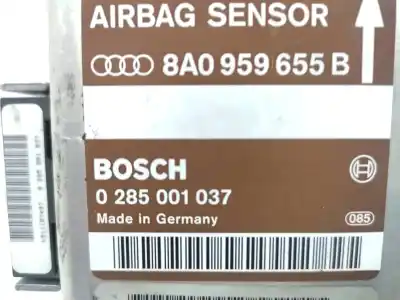Second-hand car spare part airbag control unit for audi a4 berlina (b5) 1.9 tdi oem iam references 8a0959655b  0285001037