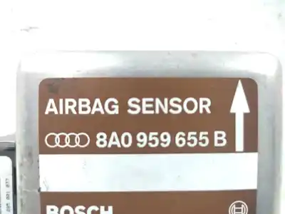 Second-hand car spare part airbag control unit for audi a4 berlina (b5) 1.9 tdi oem iam references 8a0959655b  0285001037