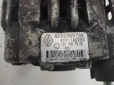 Second-hand car spare part alternator for renault kangoo (f/kc0) expression oasis oem iam references 8200065730  a001ta2293