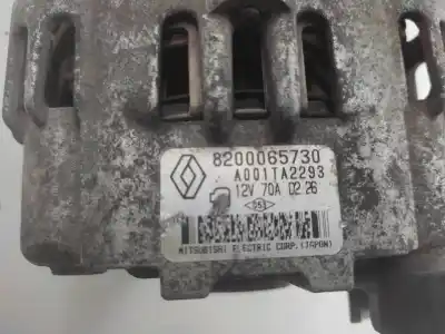 Pezzo di ricambio per auto di seconda mano alternatore per renault clio ii fase ii (b/cb0) authentique riferimenti oem iam 8200065730  a001ta2293