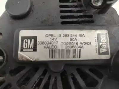 Peça sobressalente para automóvel em segunda mão alternador por opel combo cargo referências oem iam 13283344  tg9s016