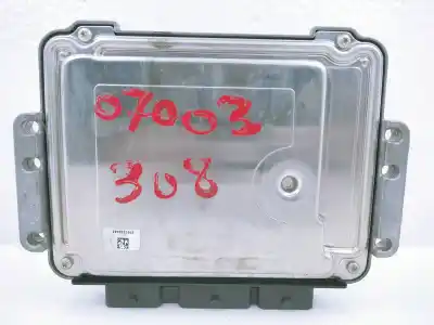 Pièce détachée automobile d'occasion calculateur moteur ecu pour peugeot 308 1.6 hdi fap cat (9hz / dv6ted4) références oem iam 9664257580 0281013332 