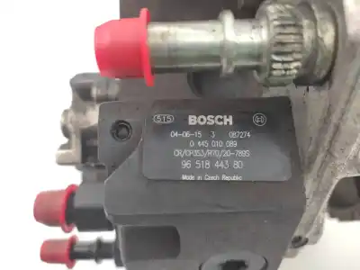 Second-hand car spare part injection pump for ford focus c-max (cap) 1.6 tdci cat oem iam references 9651844380 1313844 0445010089
