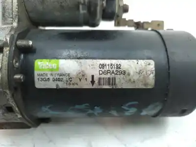 Pezzo di ricambio per auto di seconda mano motorino di avviamento per opel corsa d enjoy riferimenti oem iam 09115192  d6ra293