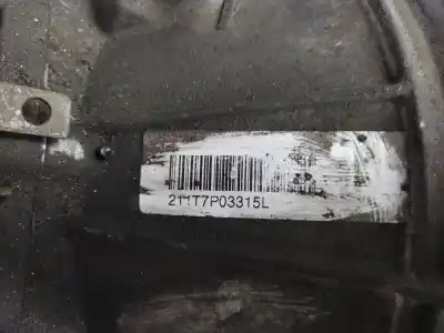 Peça sobressalente para automóvel em segunda mão caixa de velocidades por tata indigo sw 1.4 d referências oem iam 211t7p03315l  