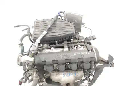 Pezzo di ricambio per auto di seconda mano motore completo per honda civic berlina 5 (eu7/8) 1.6 vtec cat (d 16 v 1) riferimenti oem iam d16v1  