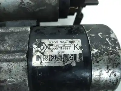 Second-hand car spare part starter motor for renault kangoo (f/kc0) rn/alap modell (kcoa/c/d/e/h/u) oem iam references 8200584685  m000t91581