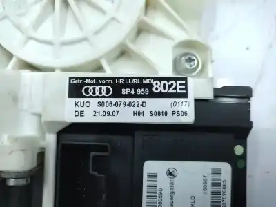 Pièce détachée automobile d'occasion léve glace arrière droit pour audi a3 (8p) 1.4 tfsi ambiente références oem iam 8p4839462b  