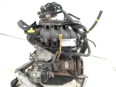 Pièce détachée automobile d'occasion moteur complet pour renault clio ii fase ii (b/cb0) 1.2 16v références oem iam d4f722  