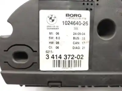 Second-hand car spare part dashboard for bmw x3 (e83) 3.0d oem iam references 62103451581  341437202, 102464026