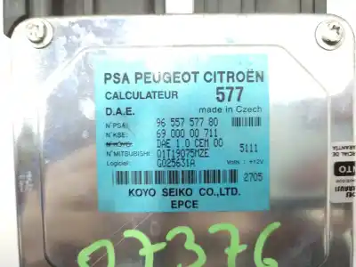 Pièce détachée automobile d'occasion module électronique pour citroen c3 (s desde 09/2009) 1.4 hdi références oem iam 9655757780  6900000711, q1t19075mze