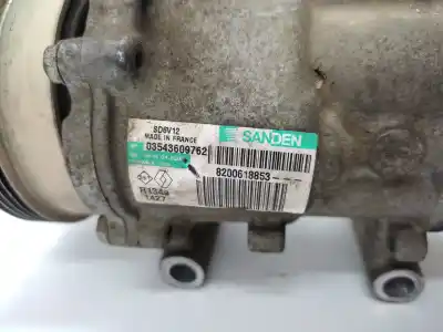 Автозапчасти б/у компрессор кондиционера воздуха за renault clio ii fase ii (b/cb0) 1.2 16v ссылки oem iam 8200618853  sd6v121427