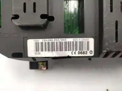 Peça sobressalente para automóvel em segunda mão quadrante por audi a2 (8z) 1.4 tdi referências oem iam 8z0920900  110080192