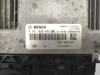 Piesă de schimb auto la mâna a doua unitate de control motor ecu pentru renault espace iv (jk0) grand espace emotion referințe oem iam 237102519r  028101948, 237102981r