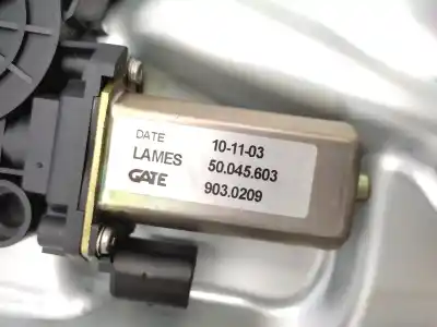 Second-hand car spare part passenger side right window regulator for fiat idea (135) 1.4 oem iam references 51734871  50045603