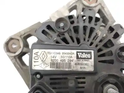 Second-hand car spare part alternator for renault scenic ii 1.9 dci diesel 120 cv / 88 kw oem iam references 8200495294  tg11c049