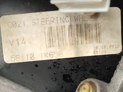 Gebrauchtes Autoersatzteil lenkrad zum hyundai ix20 (jc) 1.6 oem-iam-referenzen 561101k650eq  561201k500eq