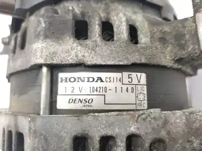 Автозапчастина б/у генератор для honda cr-v iii (re_) 2.2 i-dtec 4wd (re6) посилання на oem iam 1042101140  31100rfwg01