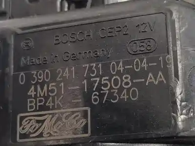 Автозапчастина б/у двигатель передніх склоочисників для mazda 3 berlina (bk) 1.6 cd diesel cat посилання на oem iam 4m5117508aa bp4k6737xc 0390241731