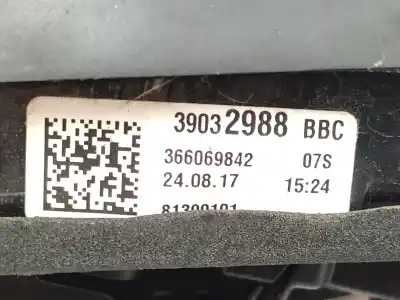 Автозапчастина б/у внутрішній лівий задній ліхар для opel astra k (b16) 1.4 turbo (68) посилання на oem iam 39032988  