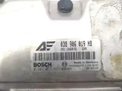 Second-hand car spare part ecu engine control for ford galaxy (vy) 1.9 tdi cat oem iam references 038906019nb 1330365 0281011821