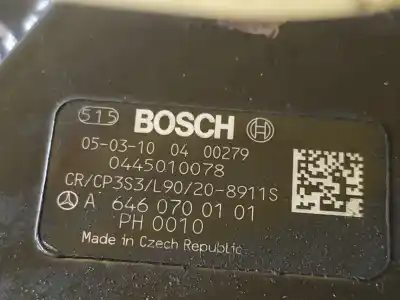 Pezzo di ricambio per auto di seconda mano motore completo per mercedes-benz vito (w639) basic, combi 2.1 cdi cat riferimenti oem iam 646982  