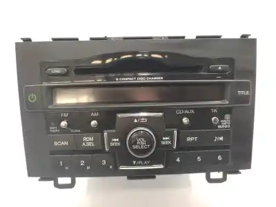 Автозапчастина б/у аудіо система / радіо cd для honda cr-v iii (re_) 2.2 i-dtec 4wd (re6) посилання на oem iam 39100swag212m1