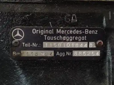 Pièce détachée automobile d'occasion moteur complet pour mercedes-benz clase e (w123) berlina+coupe 230 références oem iam 115954 115954 m115.954