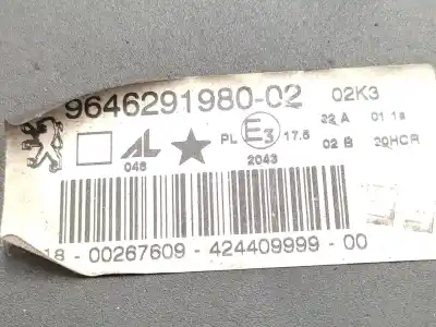 Pezzo di ricambio per auto di seconda mano faro anteriore destro per peugeot 307 (s1) xsi riferimenti oem iam 9646291980 6205zr 6205z3