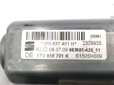 Автозапчастина б/у регулятор вікна передній лівий для seat leon (1p1) reference copa посилання на oem iam 1p0837461a   Автозапчастина б/у регулятор вікна передній лівий для seat leon (1p1) reference copa посилання на oem iam 1p0837461a