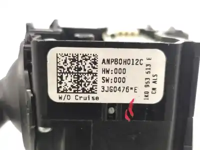 Second-hand car spare part indicator switch for seat leon (1p1) reference copa oem iam references 1k0953513e   Second-hand car spare part indicator switch for seat leon (1p1) reference copa oem iam references 1k0953513e