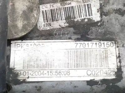 Автозапчастина б/у коробка передач для renault espace iv (jk0) expression посилання на oem iam pk6005  