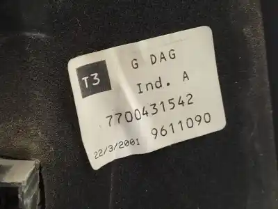Автозапчасти б/у левое зеркало за renault scenic (ja..) 1.6 16v authentique (ja0b/11) ссылки oem iam 7700431542  