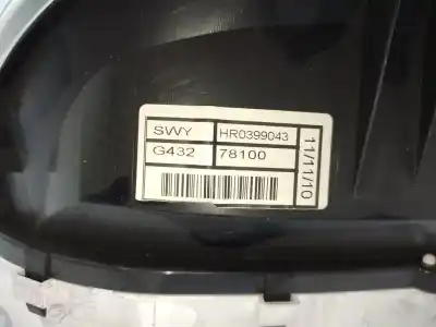 Second-hand car spare part dashboard for honda cr-v iii (re_) 2.2 i-dtec 4wd (re6) oem iam references 78120swyg43  