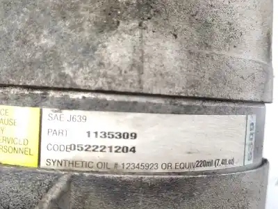 Автозапчасти б/у компрессор кондиционера воздуха за renault scenic (ja..) 2.0 16v cat (f4r) ссылки oem iam 7700105765  1135309
