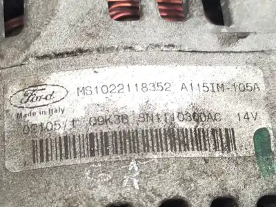 Автозапчастина б/у генератор для ford focus c-max (cap) ambiente (d) посилання на oem iam 3n1110300ac 1708472 ms1022118352