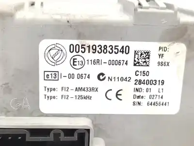 Автозапчасти б/у блок реле/предохранителей за opel combo furgoneta/monovolumen (x12) 1.3 cdti (b05) ссылки oem iam 519383540 95516380 28400319