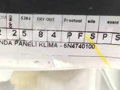 Автозапчастина б/у клімат-контроль для opel combo furgoneta/monovolumen (x12) 1.3 cdti (b05) посилання на oem iam 95510823  