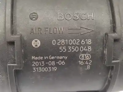 Автозапчастина б/у витратомір повітря для opel antara 2.0 cdti cat (z 20 dmh / llw) посилання на oem iam 55350048  0281002618