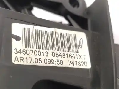 Peça sobressalente para automóvel em segunda mão comandos do volante por citroen c4 picasso i monospace (ud_) 1.6 hdi referências oem iam 96481641xt  6242n6